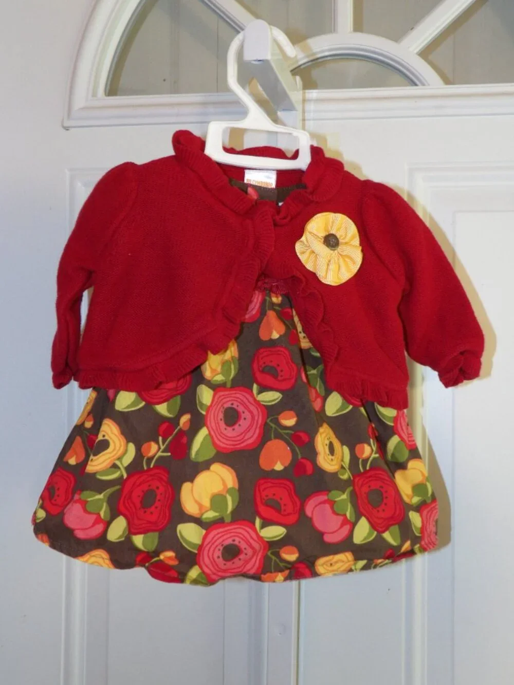 Gymboree Baby Girl Size 0-3 Months Dress and Sweater